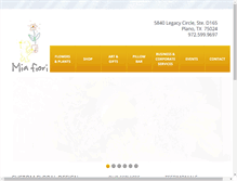 Tablet Screenshot of mia-fiori.com